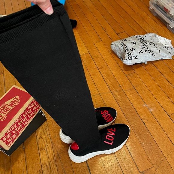 COPY - Love Moschino Knee High stretchy sock sneakers - Picture 2 of 5